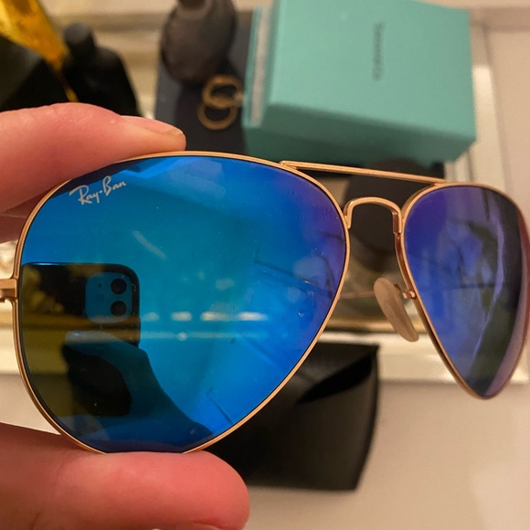 AUTHENTIC 58MM RAY BAN AVIATOR - Picture 4 of 8